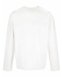 T-shirt à manche longue blanc Filippa K