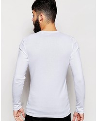 T-shirt à manche longue blanc G Star