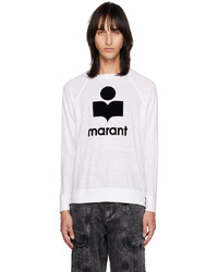 T-shirt à manche longue blanc Isabel Marant