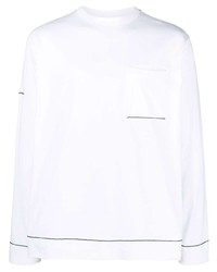 T-shirt à manche longue blanc Jacquemus