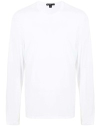 T-shirt à manche longue blanc James Perse
