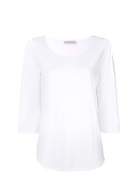T-shirt à manche longue blanc Le Tricot Perugia