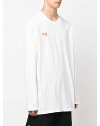 T-shirt à manche longue blanc Y-3