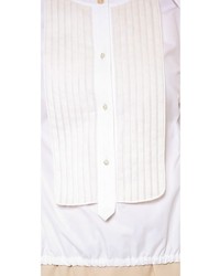 T-shirt à manche longue blanc Nina Ricci