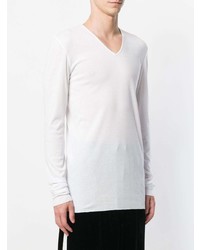 T-shirt à manche longue blanc Unconditional