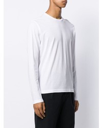 T-shirt à manche longue blanc Aspesi