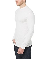 T-shirt à manche longue blanc Lower East