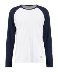 T-shirt à manche longue blanc Minimum