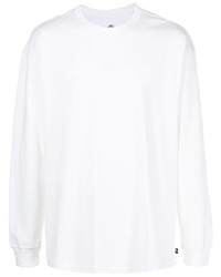 T-shirt à manche longue blanc Nike