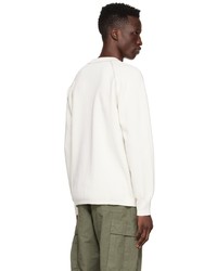 T-shirt à manche longue blanc Norse Projects