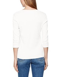 T-shirt à manche longue blanc Olsen