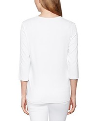 T-shirt à manche longue blanc Olsen