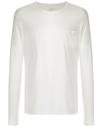 T-shirt à manche longue blanc OSKLEN