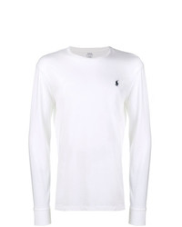 T-shirt à manche longue blanc Polo Ralph Lauren