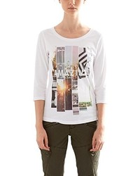 T-shirt à manche longue blanc Q/S designed by