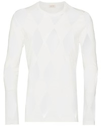 T-shirt à manche longue blanc Stefan Cooke