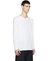 T-shirt à manche longue blanc Alexander Wang