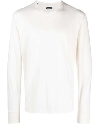 T-shirt à manche longue blanc Tom Ford