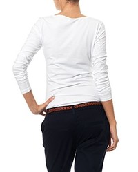T-shirt à manche longue blanc Vero Moda
