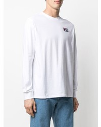 T-shirt à manche longue blanc Fila