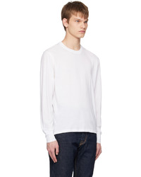 T-shirt à manche longue blanc Tom Ford