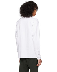 T-shirt à manche longue blanc Norse Projects