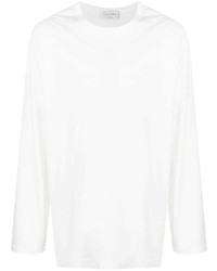 T-shirt à manche longue blanc Yohji Yamamoto