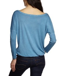 T-shirt à manche longue bleu clair Blaumax