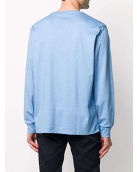 T-shirt à manche longue bleu clair Polo Ralph Lauren
