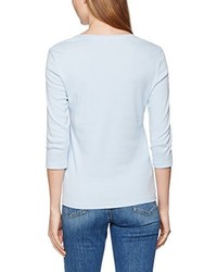 T-shirt à manche longue bleu clair Olsen