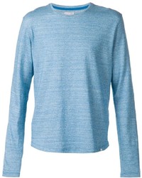 T-shirt à manche longue bleu clair Orlebar Brown