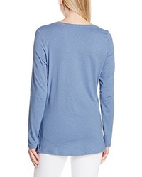 T-shirt à manche longue bleu clair s.Oliver