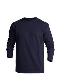 T-shirt à manche longue bleu marine Blakläder