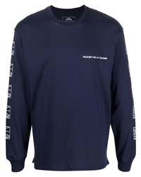 T-shirt à manche longue bleu marine PACCBET