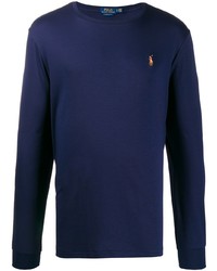 T-shirt à manche longue bleu marine Polo Ralph Lauren