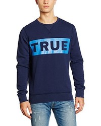 T-shirt à manche longue bleu marine True Religion