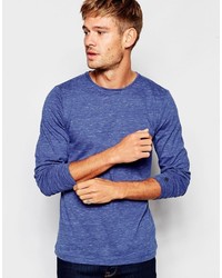 T-shirt à manche longue bleu Esprit