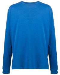T-shirt à manche longue bleu John Elliott