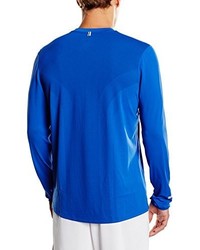 T-shirt à manche longue bleu Nike
