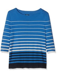 T-shirt à manche longue bleu Olsen