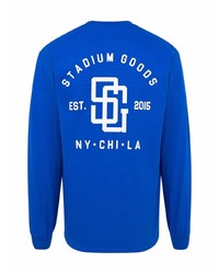 T-shirt à manche longue bleu Stadium Goods