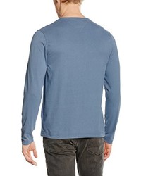 T-shirt à manche longue bleu Tommy Hilfiger