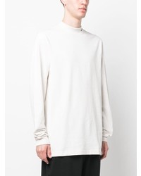 T-shirt à manche longue brodé blanc Nike