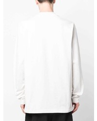 T-shirt à manche longue brodé blanc Nike