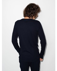 T-shirt à manche longue brodé bleu marine Polo Ralph Lauren