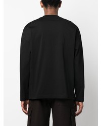 T-shirt à manche longue brodé noir Carhartt WIP