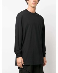 T-shirt à manche longue brodé noir Y-3