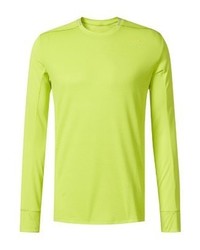 T-shirt à manche longue chartreuse adidas