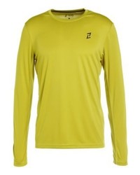 T-shirt à manche longue chartreuse YOURTURN
