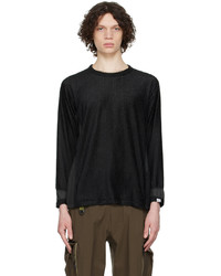 T-shirt à manche longue en tulle noir CMF Outdoor Garment